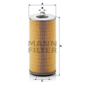 H 12 110 2 X  Oil filter MANN FILTER  - Top1autovaruosad