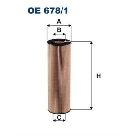 OE 678/1  Oil filter FILTRON 