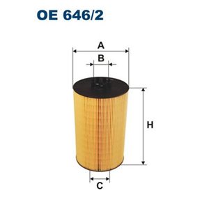 OE 646/2  Oil filter FILTRON 