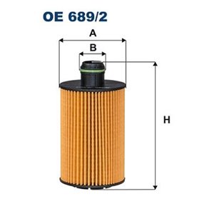 OE 689/2  Oil filter FILTRON 