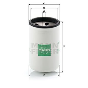 W 925  Oil filter MANN FILTER  - Top1autovaruosad