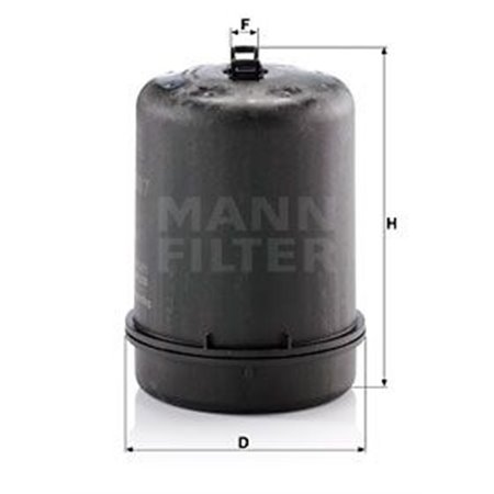 ZR 9007 Oil Filter MANN-FILTER