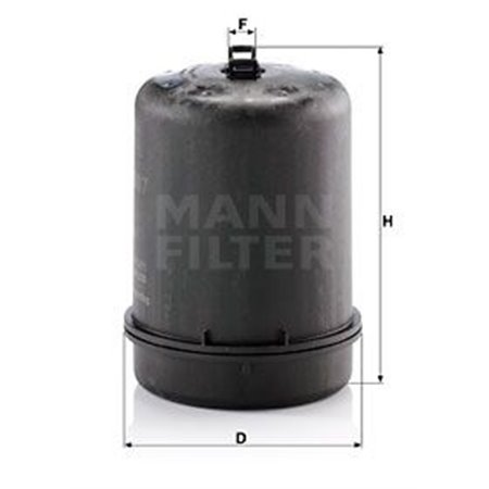 ZR 9007 Oljefilter MANN-FILTER