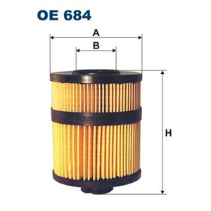 OE 684  Oil filter FILTRON 