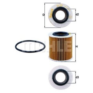 OX 834D Oil Filter KNECHT - Top1autovaruosad