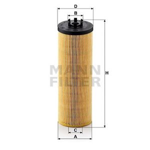 HU 842 X  Oil filter MANN FILTER 