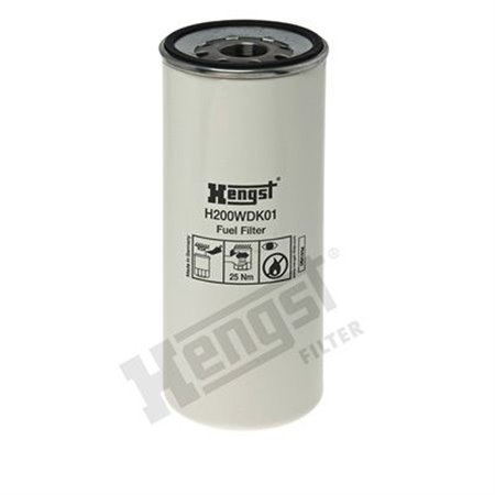 H205W01  Oil filter HENGST FILTER 