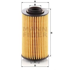 HU 69/3 X  Oil filter MANN FILTER 