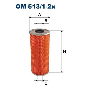 OM 513/1-2x Oljefilter FILTRON - Top1autovaruosad