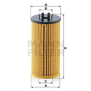 HU 835/1 Z  Oil filter MANN FILTER 