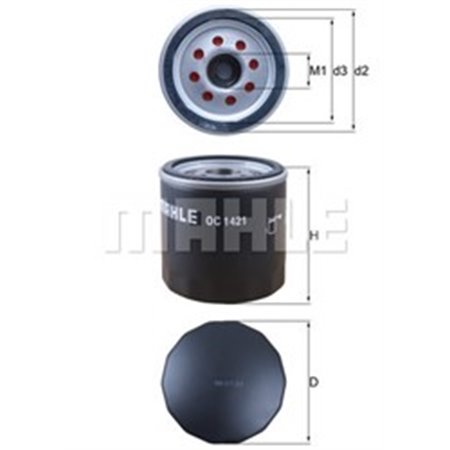 OC 1421 Oil Filter KNECHT