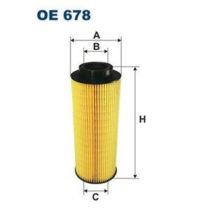 OE 678  Oil filter FILTRON  - Top1autovaruosad