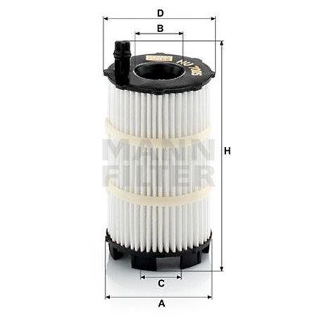 HU 7005 x Масляный фильтр MANN-FILTER