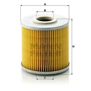 H 1029/1 N  Oil filter MANN FILTER 