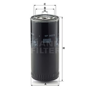 WP 962/5  Oil filter MANN FILTER 