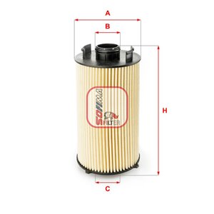 S 5051 PE Oil Filter SOFIMA - Top1autovaruosad