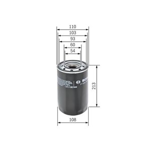 F 026 407 049  Oil filter BOSCH 