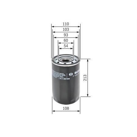 F 026 407 049 Oil Filter BOSCH