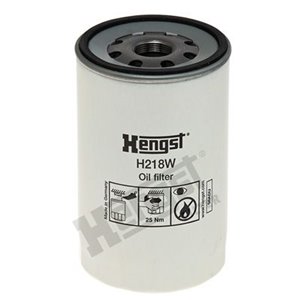 H218W Oil Filter HENGST FILTER - Top1autovaruosad