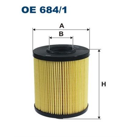 OE 684/1 Öljynsuodatin FILTRON