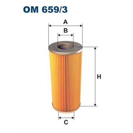 OM 659/3 Oil Filter FILTRON