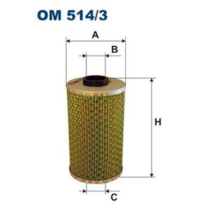 OM 514/3  Oil filter FILTRON 