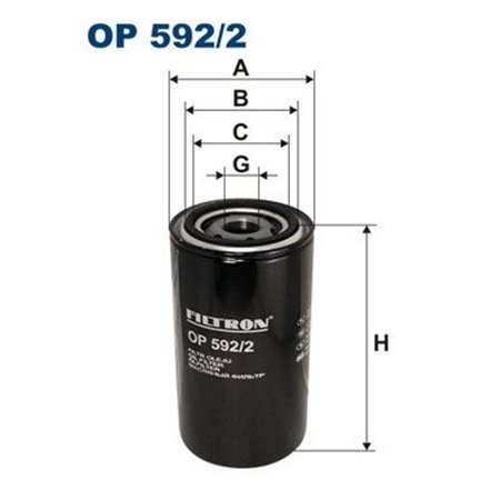 OP 592/2 Oil Filter FILTRON