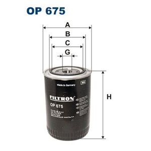 OP 675 Oil Filter FILTRON - Top1autovaruosad