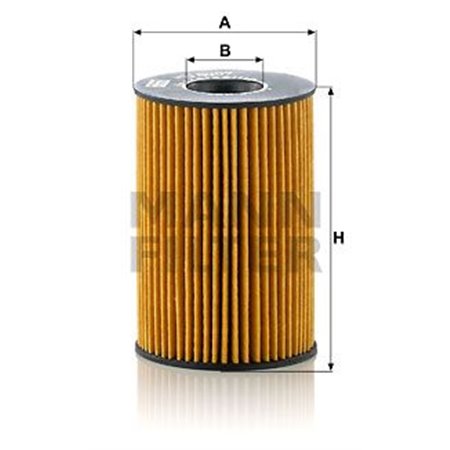 HU 8007 z Oljefilter MANN-FILTER