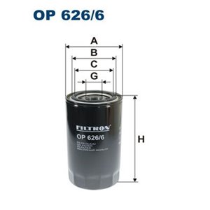 OP 626/6 Oil Filter FILTRON - Top1autovaruosad