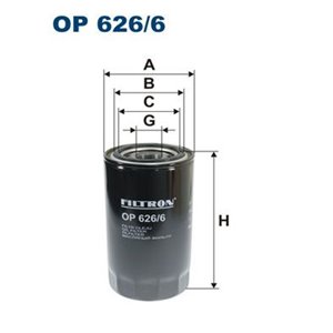 OP 626/6  Oil filter FILTRON 