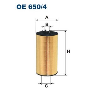 OE 650/4  Oil filter FILTRON 
