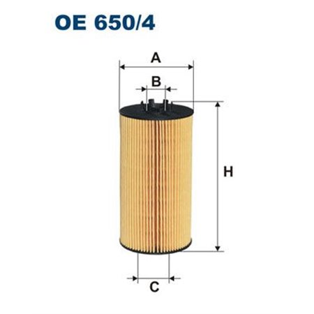 OE 650/4 Масляный фильтр FILTRON     