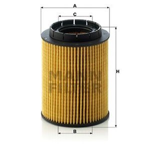 HU 932/7 x Oljefilter MANN-FILTER - Top1autovaruosad