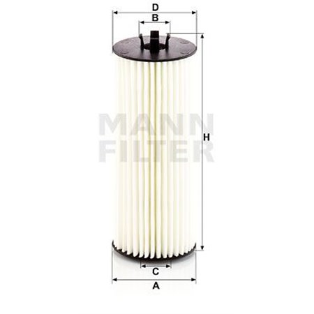 HU 6008/1 Z  Oil filter MANN FILTER 