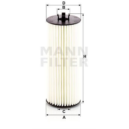 HU 6008 z Oil Filter MANN-FILTER