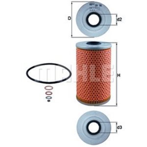 OX 96D Õlifilter KNECHT - Top1autovaruosad