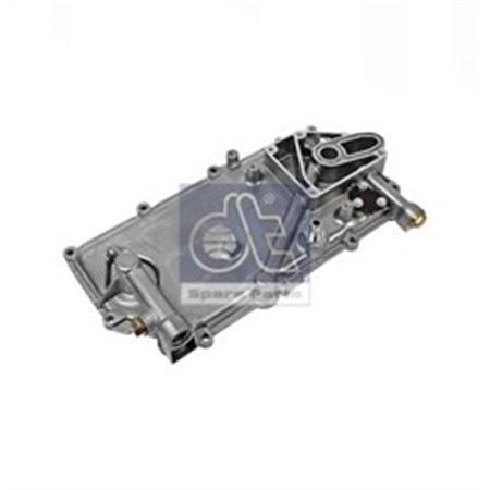 DT SPARE PARTS 1.10169 - Oil cooler cover fits: SCANIA 4, P,G,R,T DC11.01-OSC11.03 05.95-