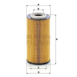 HU 12 003 X  Oil filter MANN FILTER 