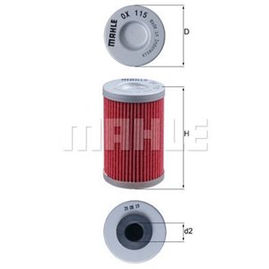 OX115  Oil filters KNECHT 