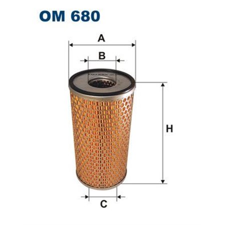 OM 680 Öljynsuodatin FILTRON