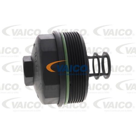 V10-6583 Cap, oil filter housing VAICO