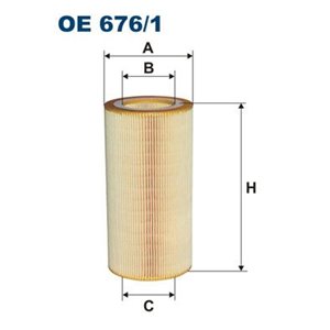 OE 676/1  Oil filter FILTRON 