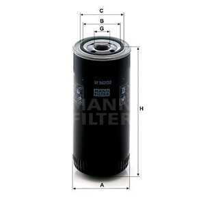 W 962/32 Oil Filter MANN-FILTER - Top1autovaruosad