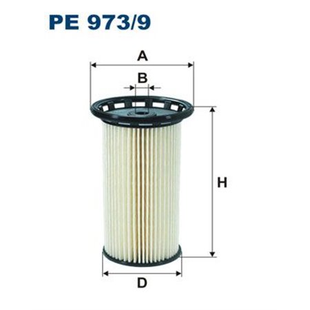 PE 973/9 Bränslefilter FILTRON