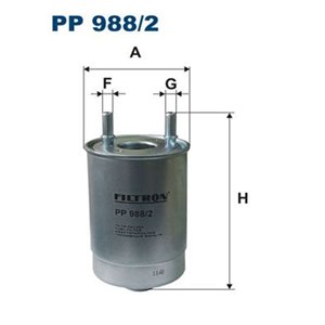 PP 988/2  Fuel filter FILTRON 