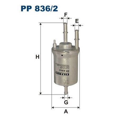 PP 836/2 Fuel Filter FILTRON