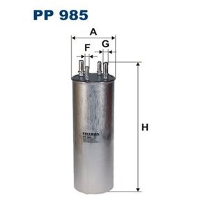 PP 985 Топливный фильтр FILTRON     