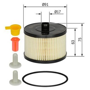 1 457 431 723 BOSCH Kütusefilter     