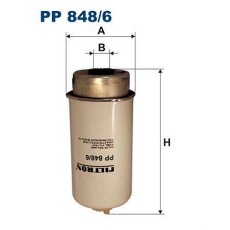 PP 848/6 Топливный фильтр FILTRON     